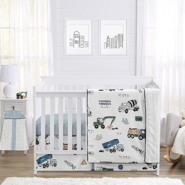 Firefighter shop crib bedding